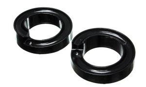 Ford F-350 SD Coil Spring Isolator Set - Front - Energy Suspension - Hyper-Flex - Black - `05-`07 Ford F-350 SD Coil Spring Isolator Set - Front - Energy Suspension - Hyper-Flex - Black - `05-`07
